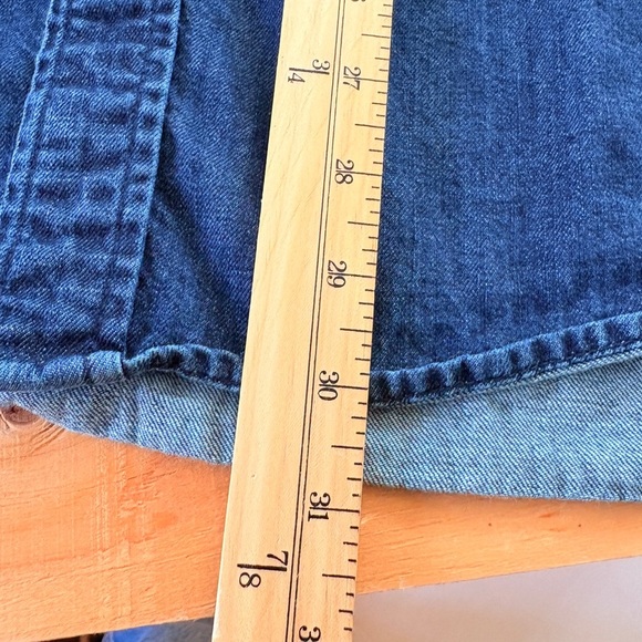 Harley Davidson Denim button up shirt XL men - Picture 6 of 7